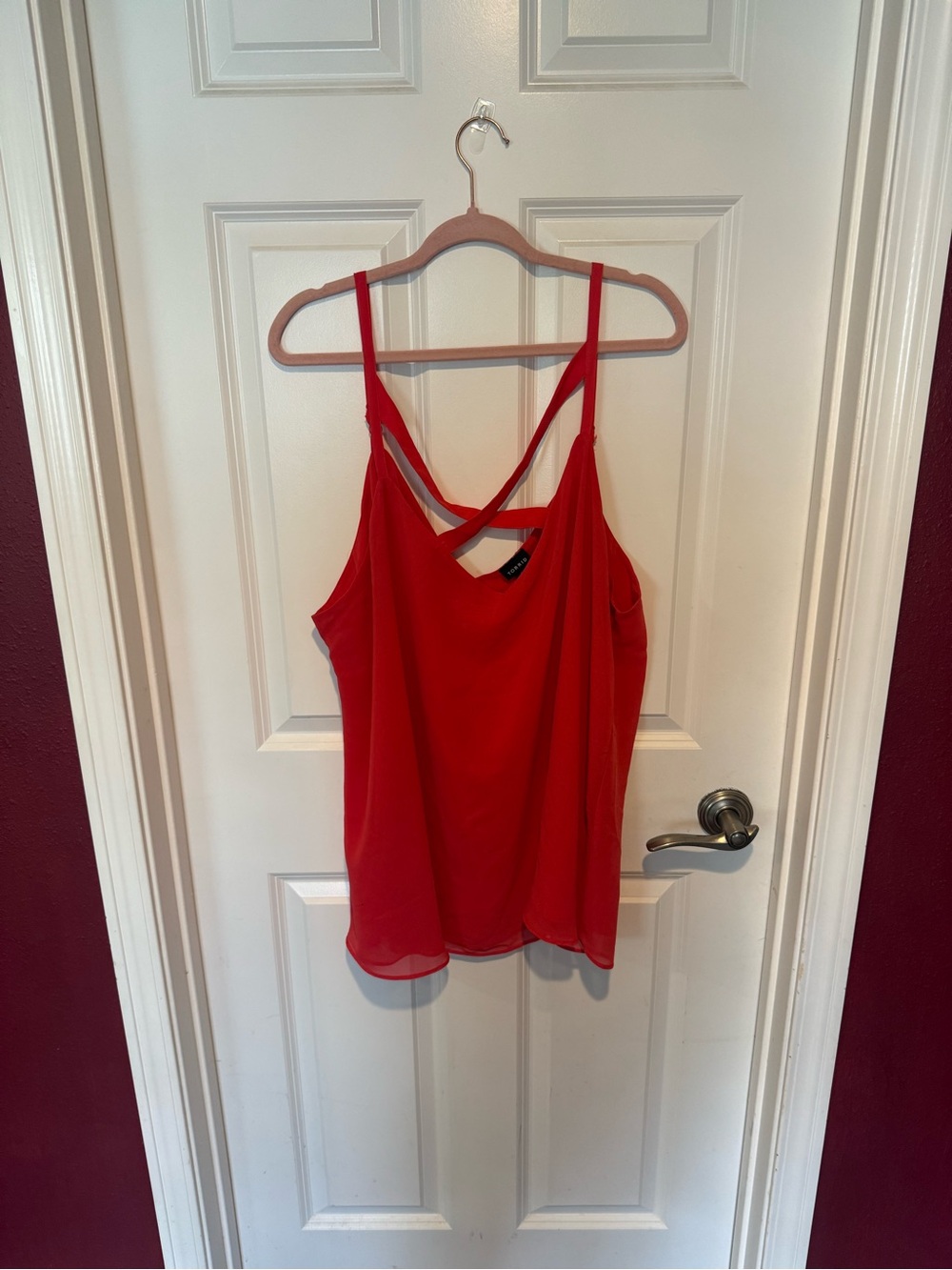 torrid Red Crisscross-Back Cami